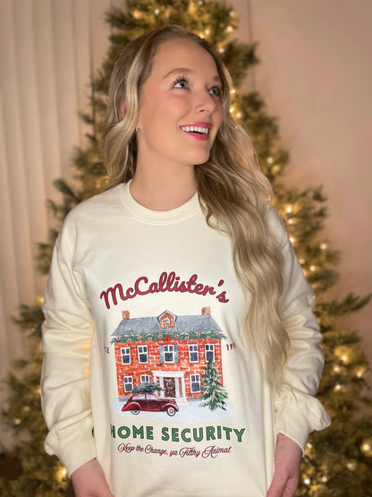 McCallister’s Home Security Sweatshirt