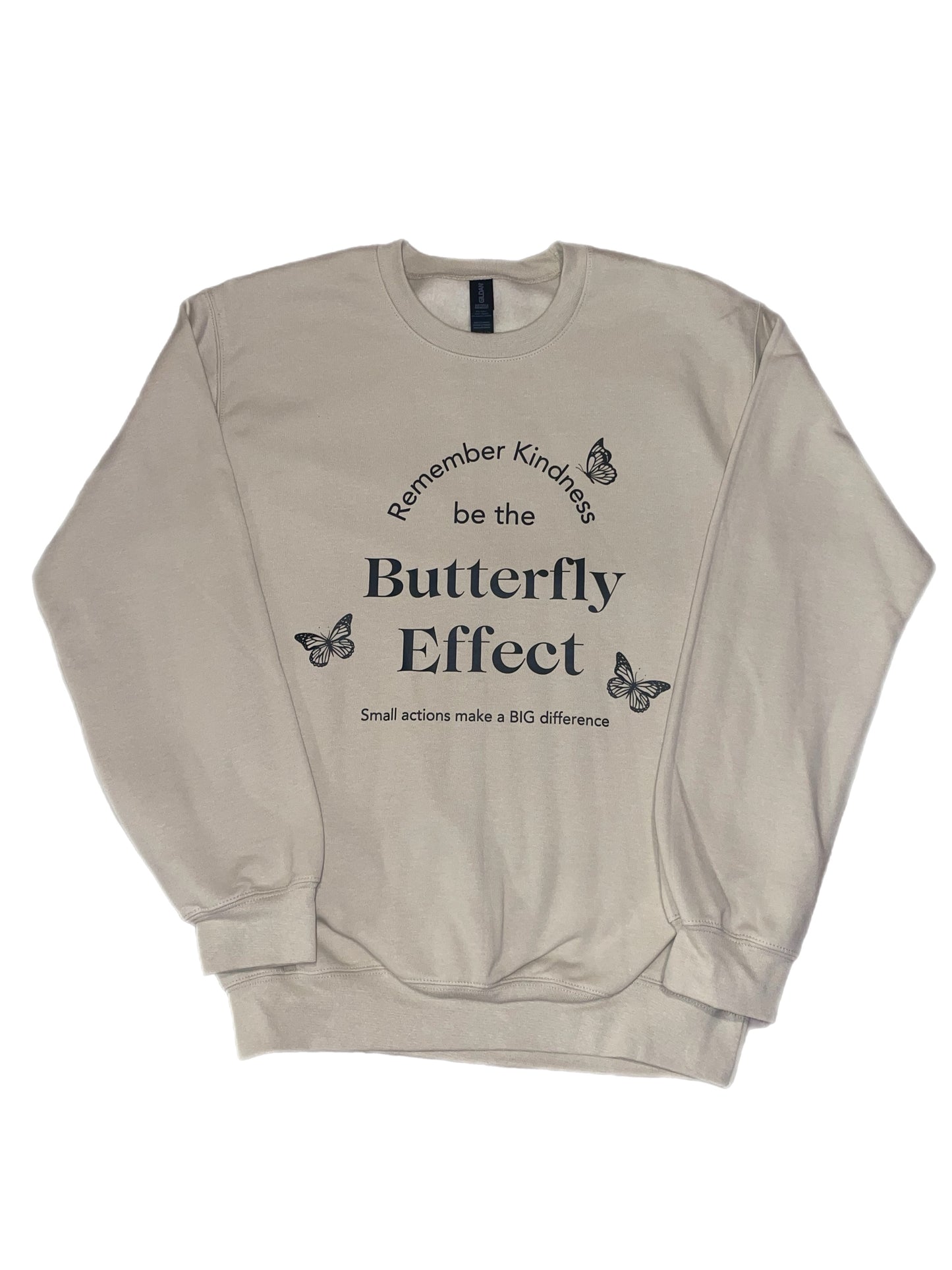 Butterfly Effect Sweatshirt - Sand