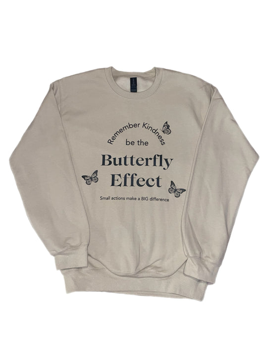 Butterfly Effect Sweatshirt - Sand