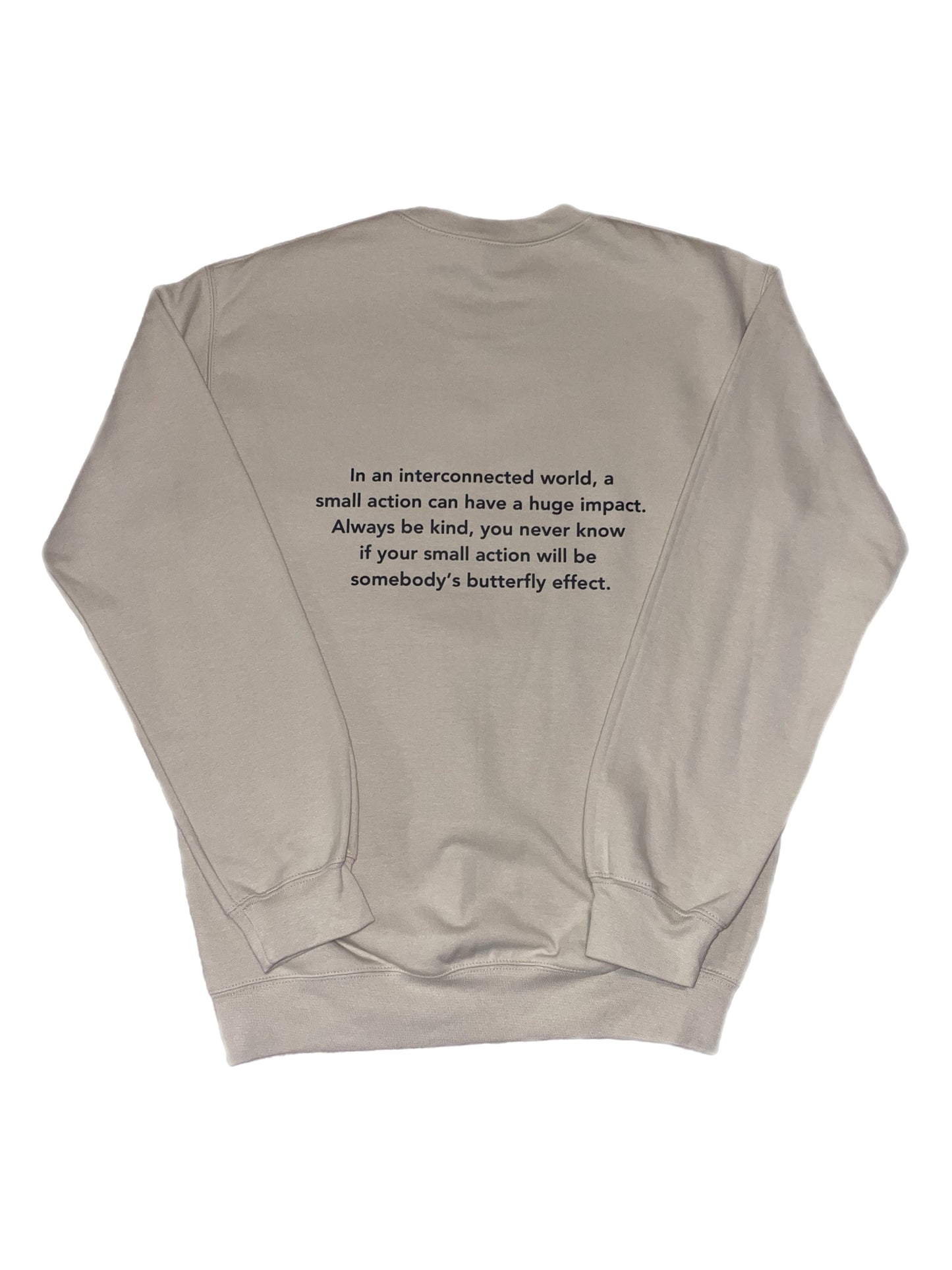 Butterfly Effect Sweatshirt - Sand