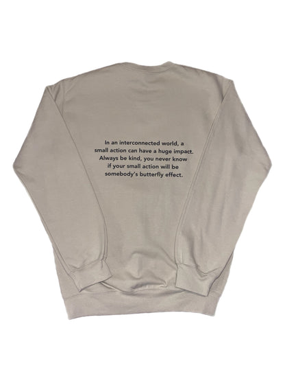 Butterfly Effect Sweatshirt - Sand