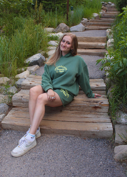 Summer Souls Green Hoodie