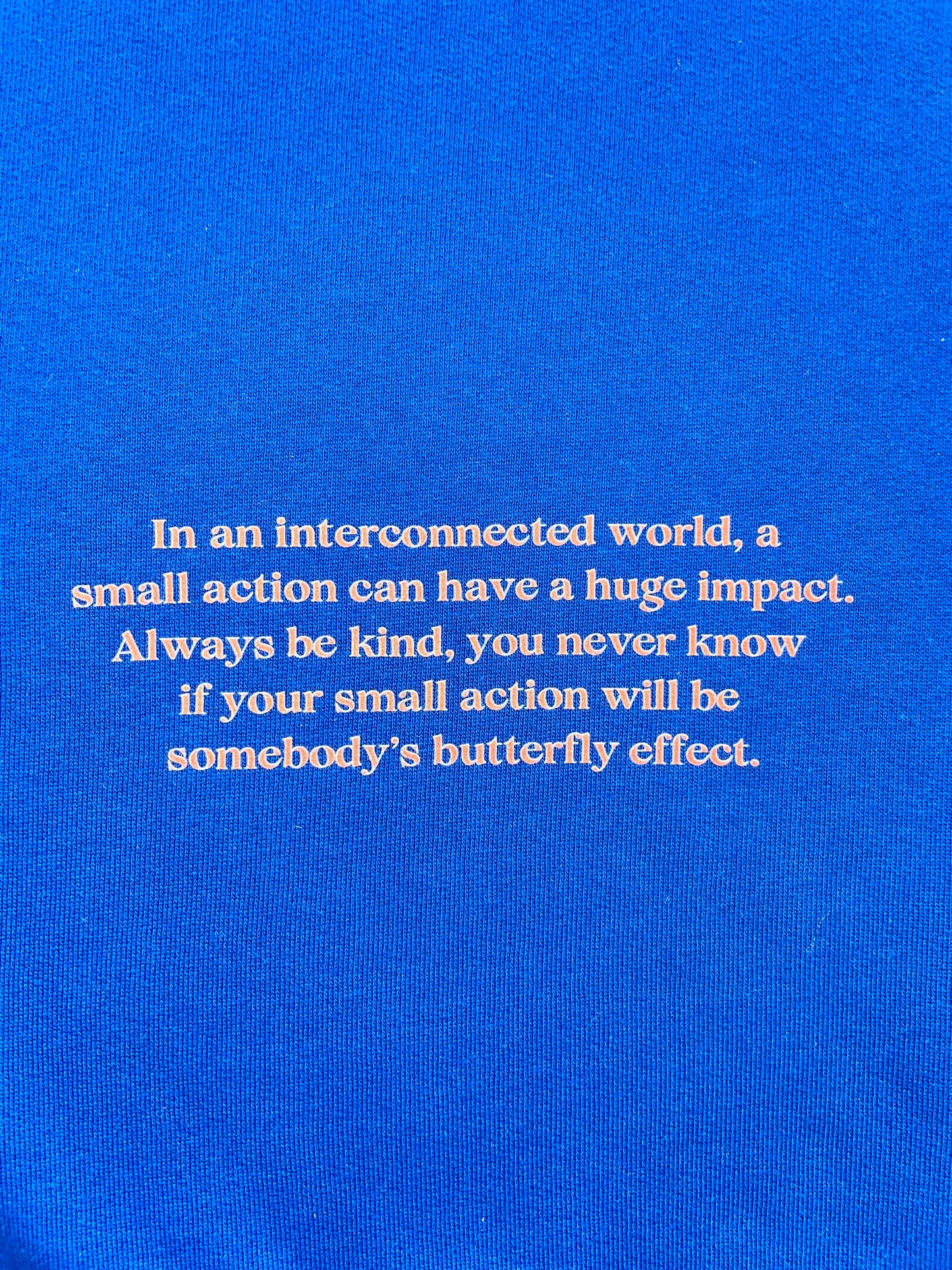 Butterfly Effect Sweatshirt - Royal Blue
