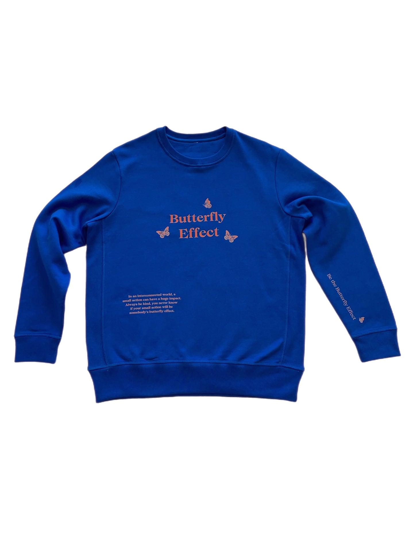 Butterfly Effect Sweatshirt - Royal Blue