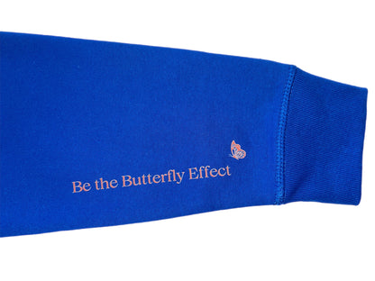 Butterfly Effect Sweatshirt - Royal Blue