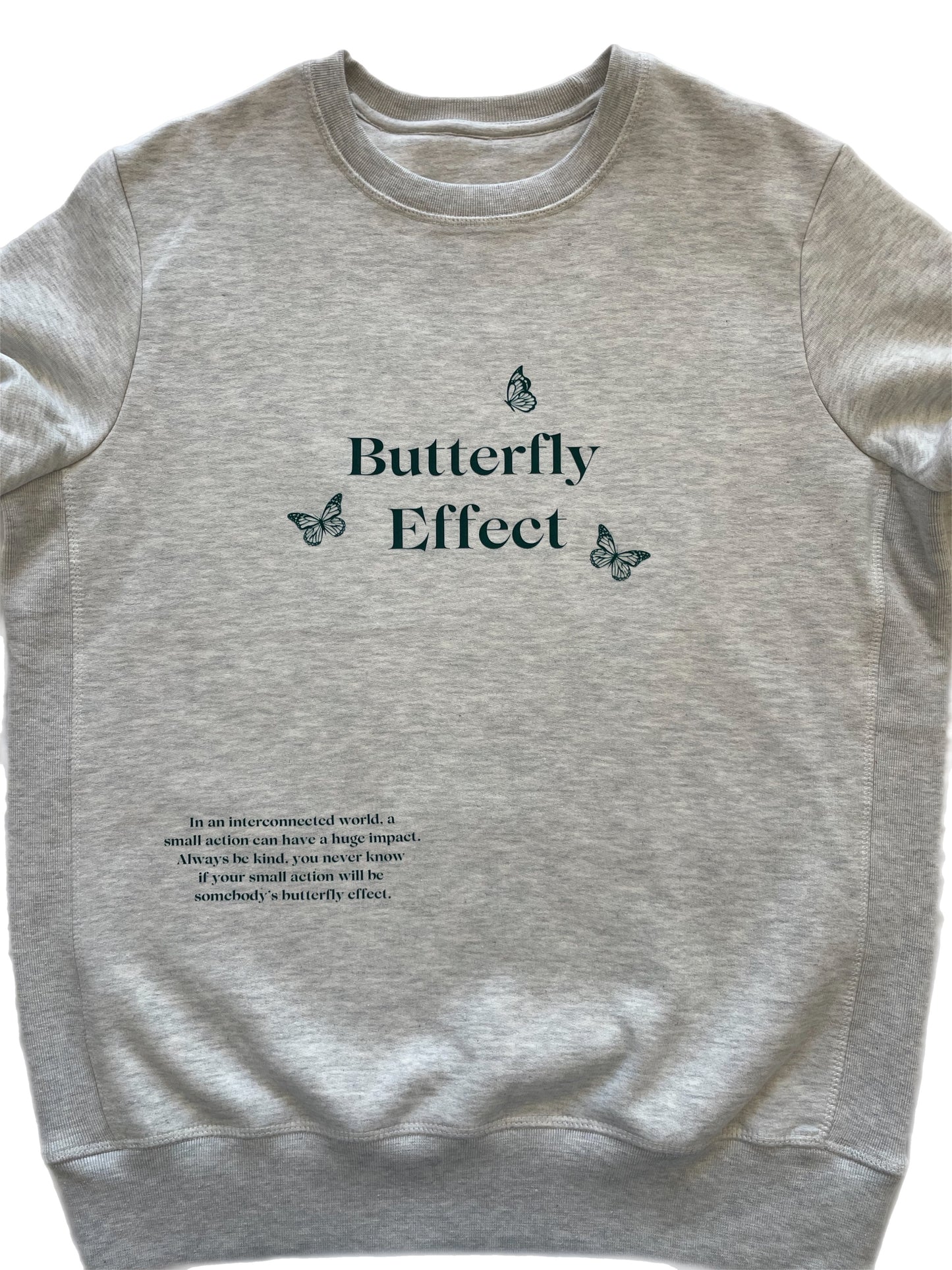 Butterfly Effect Sweatshirt - Emerald