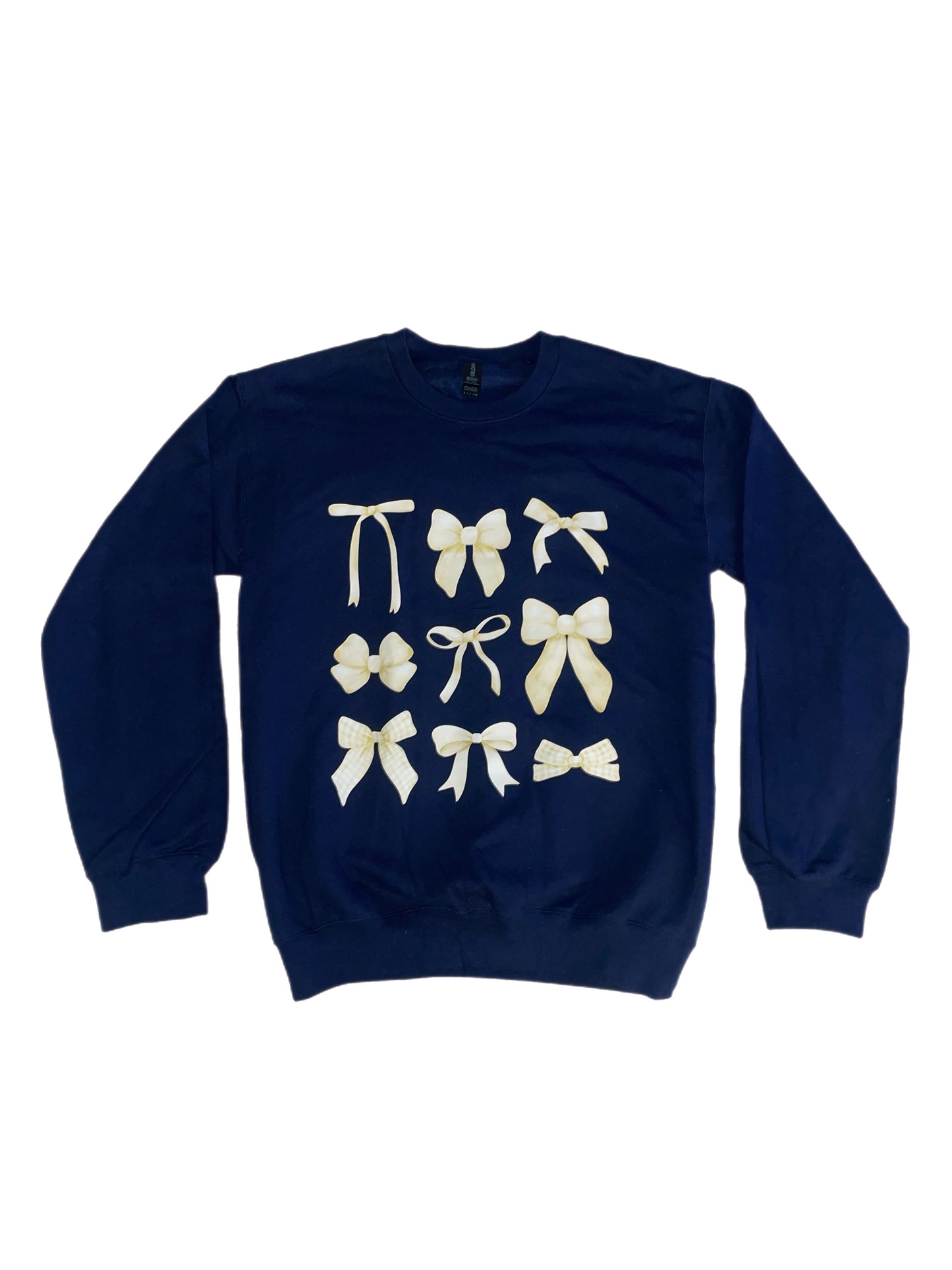 Yellow Bows Sweatshirt